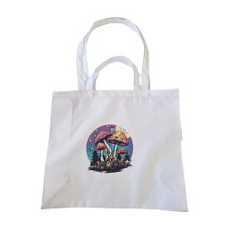 Obrázek pro produkt Taška polyester bílá tisk 47X49