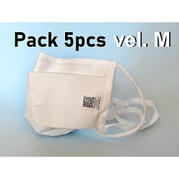 Obrázek pro produkt Respiratory mask NTF Pack 5kus- M - EcoEVO Pro FFP3