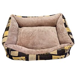 Obrázek pro produkt Pelech zelený se žlutým vzorem 50X70 cm