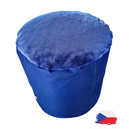 Obrázek pro produkt Válec kortexin tmavě modrý s fleecem⌀40x40 cm